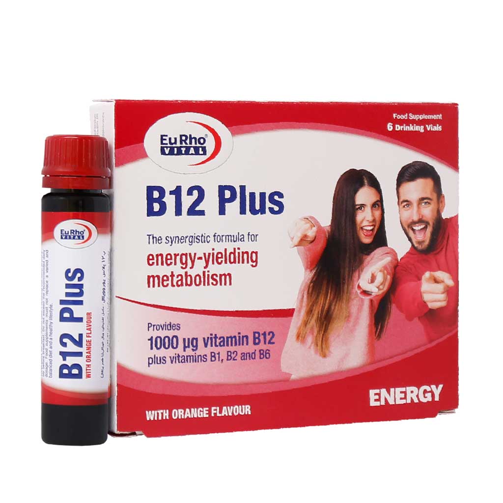 ویال خوراکی ویتامین B12 پلاس یوروویت